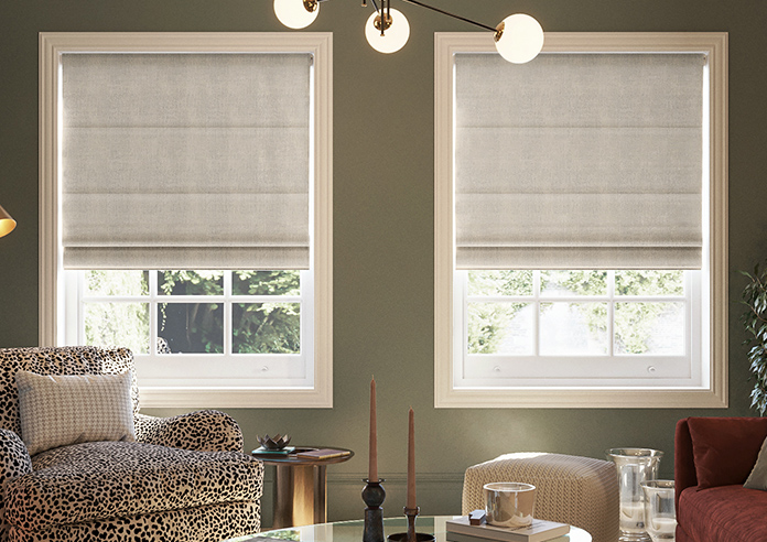 Memphis, Latte - Roman Blind - Image 3